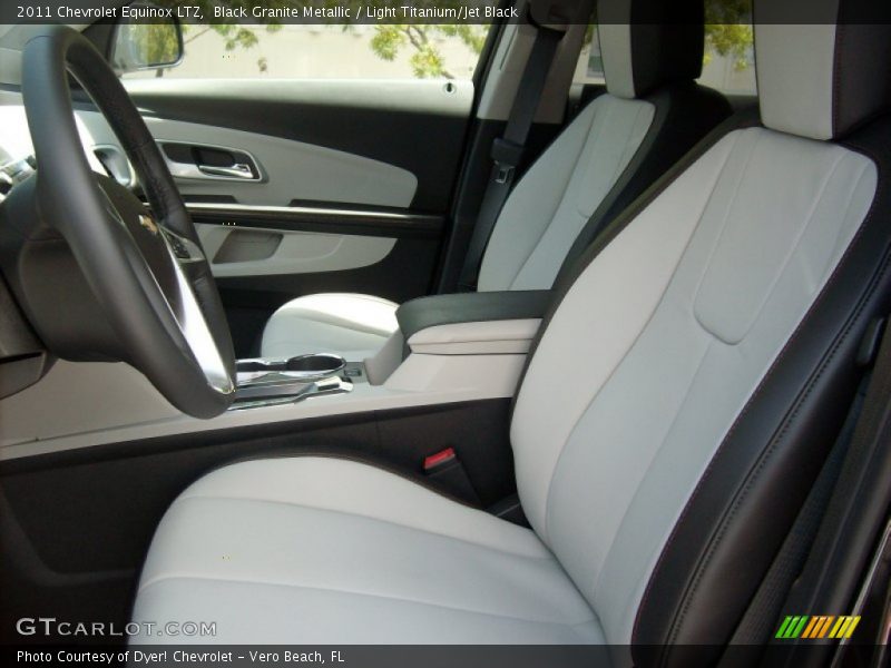  2011 Equinox LTZ Light Titanium/Jet Black Interior
