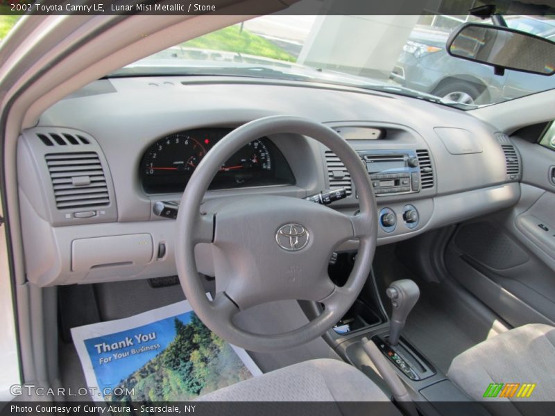 Lunar Mist Metallic / Stone 2002 Toyota Camry LE