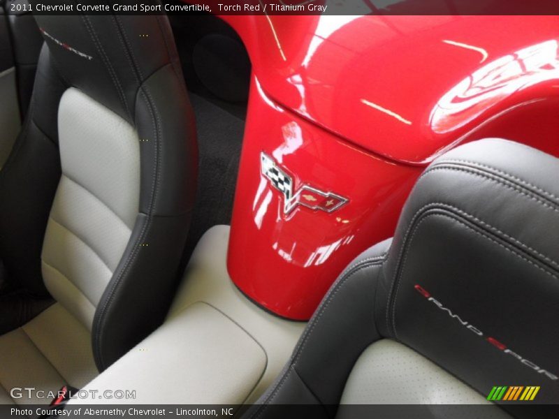 Torch Red / Titanium Gray 2011 Chevrolet Corvette Grand Sport Convertible