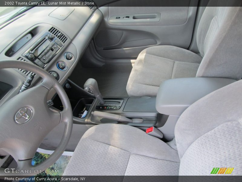 Lunar Mist Metallic / Stone 2002 Toyota Camry LE