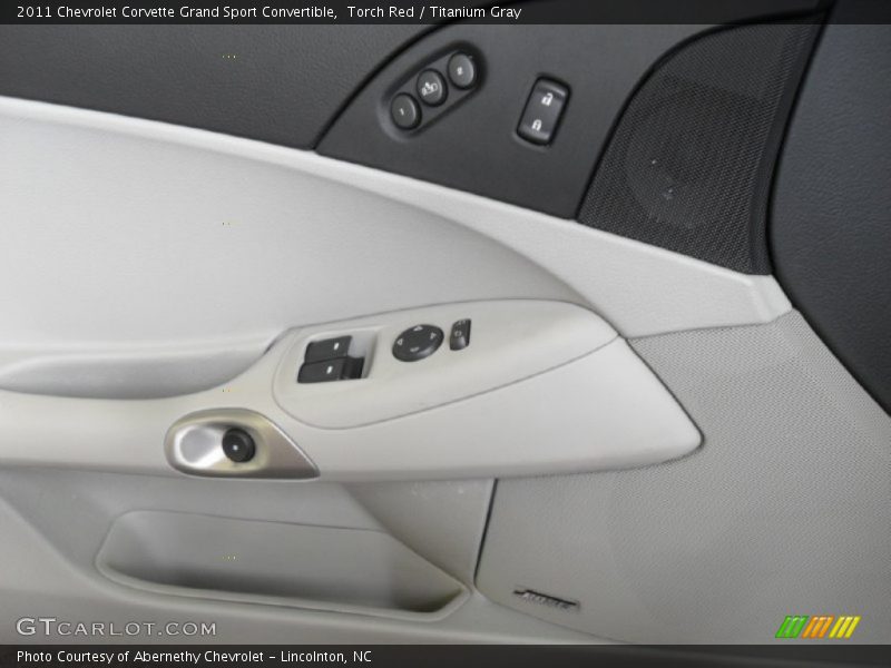 Controls of 2011 Corvette Grand Sport Convertible