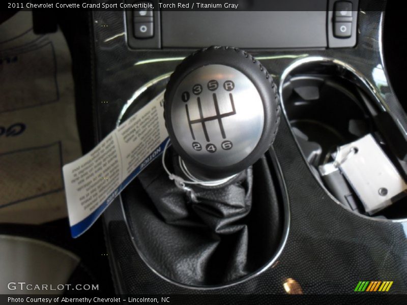  2011 Corvette Grand Sport Convertible 6 Speed Manual Shifter