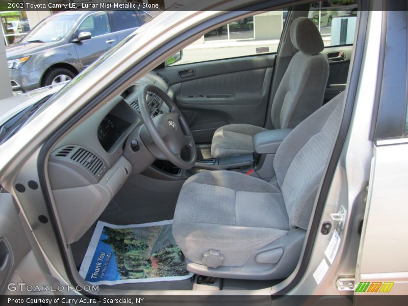 Lunar Mist Metallic / Stone 2002 Toyota Camry LE