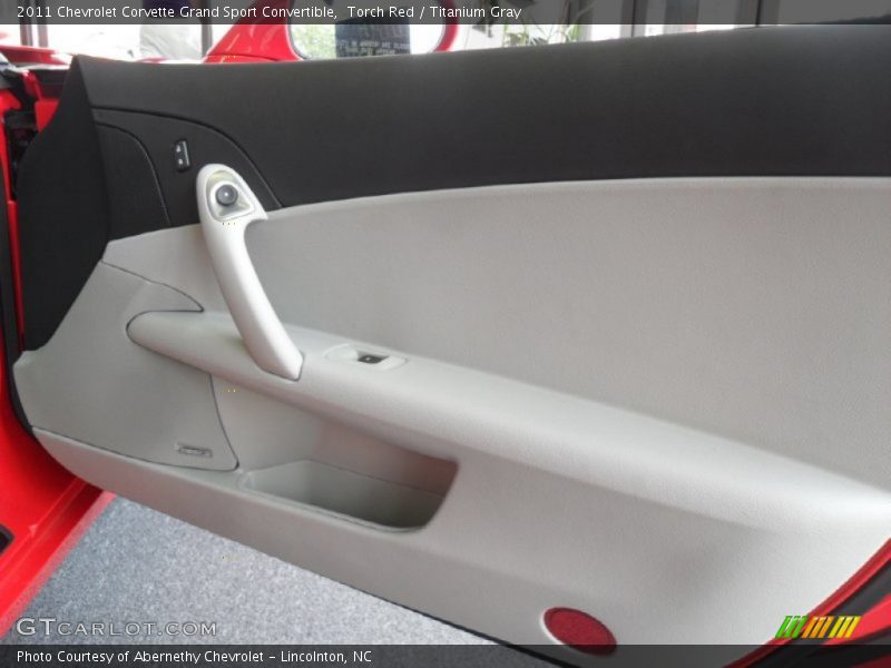 Torch Red / Titanium Gray 2011 Chevrolet Corvette Grand Sport Convertible