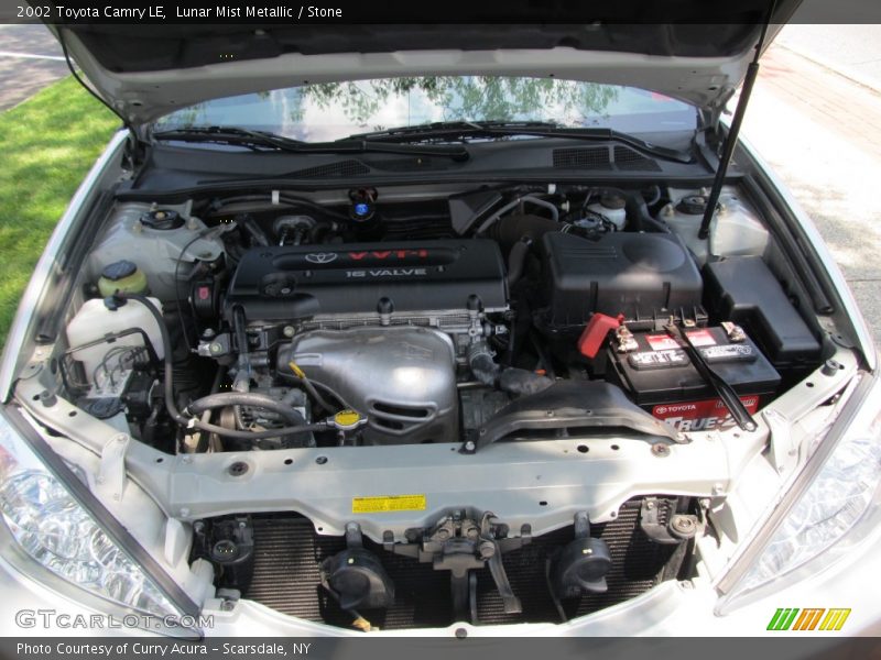 Lunar Mist Metallic / Stone 2002 Toyota Camry LE