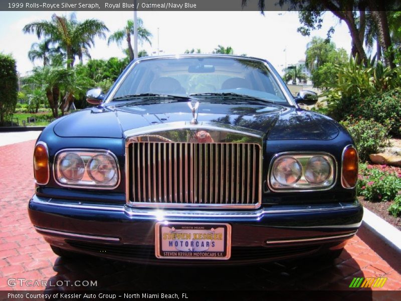 Royal Blue / Oatmeal/Navy Blue 1999 Rolls-Royce Silver Seraph