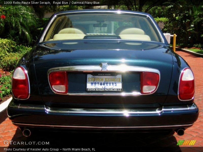 Royal Blue / Oatmeal/Navy Blue 1999 Rolls-Royce Silver Seraph