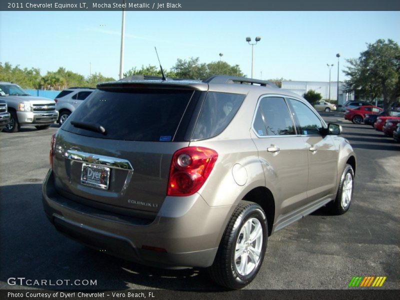 Mocha Steel Metallic / Jet Black 2011 Chevrolet Equinox LT