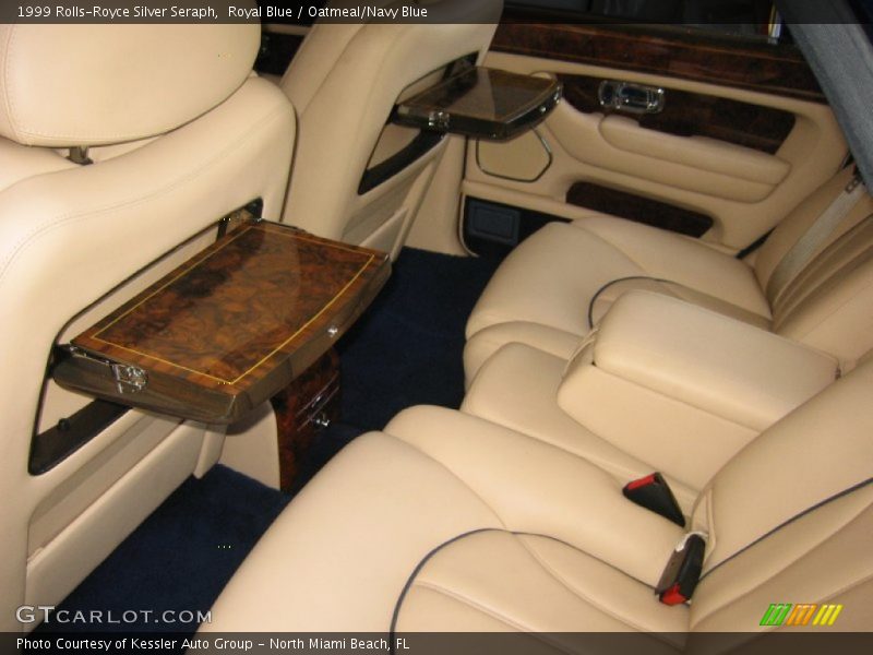  1999 Silver Seraph  Oatmeal/Navy Blue Interior