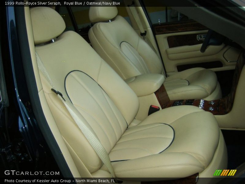 Royal Blue / Oatmeal/Navy Blue 1999 Rolls-Royce Silver Seraph