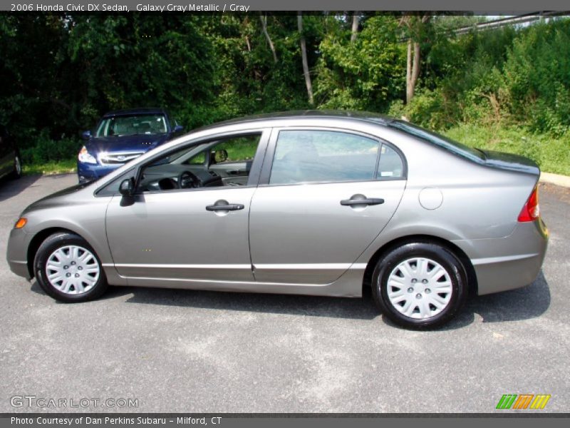 Galaxy Gray Metallic / Gray 2006 Honda Civic DX Sedan