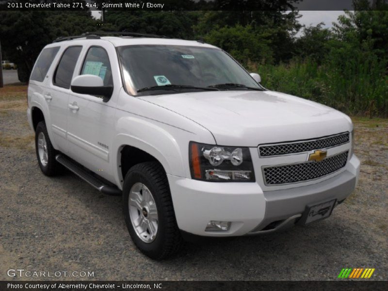 Summit White / Ebony 2011 Chevrolet Tahoe Z71 4x4