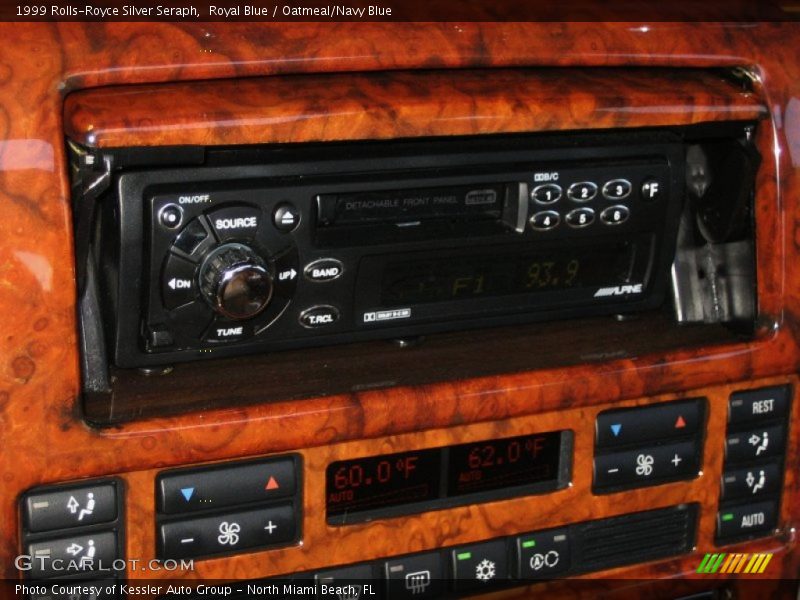 Controls of 1999 Silver Seraph 