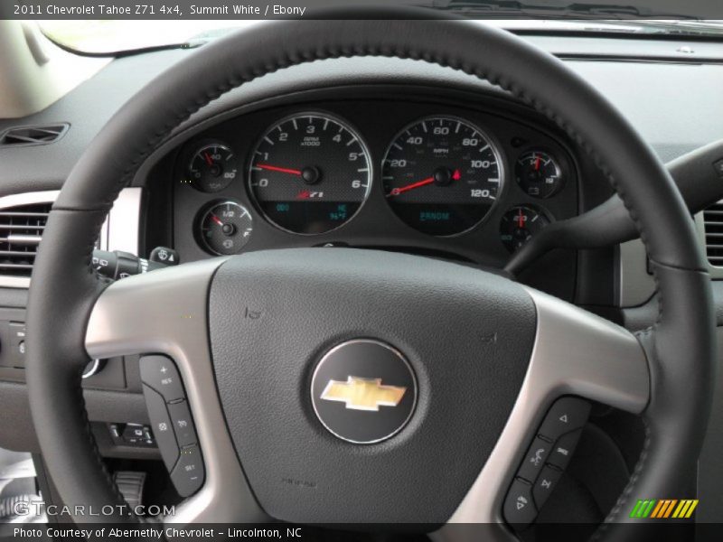 Summit White / Ebony 2011 Chevrolet Tahoe Z71 4x4