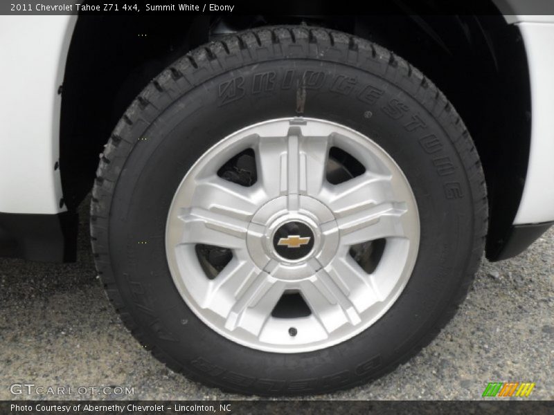 Summit White / Ebony 2011 Chevrolet Tahoe Z71 4x4