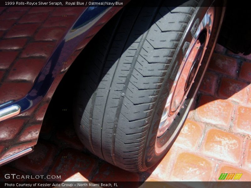 Royal Blue / Oatmeal/Navy Blue 1999 Rolls-Royce Silver Seraph