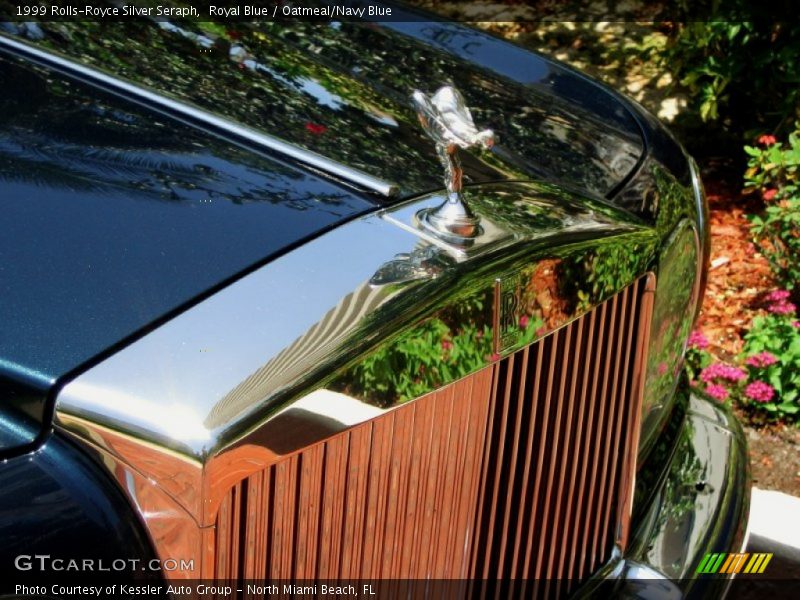 Royal Blue / Oatmeal/Navy Blue 1999 Rolls-Royce Silver Seraph