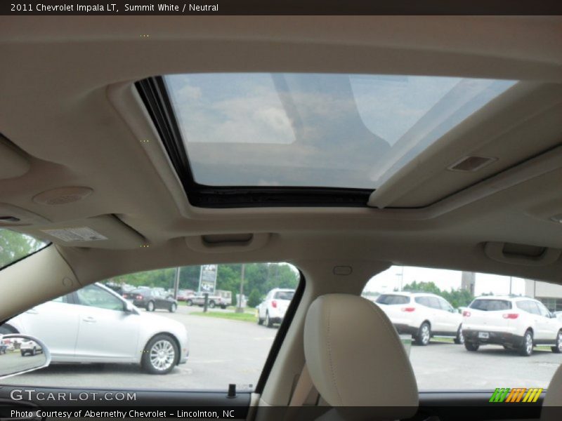 Summit White / Neutral 2011 Chevrolet Impala LT