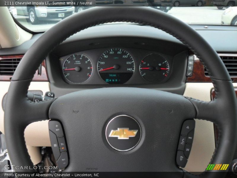 Summit White / Neutral 2011 Chevrolet Impala LT