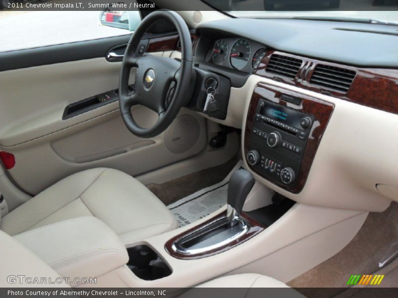 Summit White / Neutral 2011 Chevrolet Impala LT