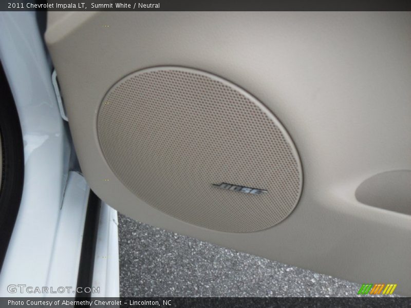 Summit White / Neutral 2011 Chevrolet Impala LT