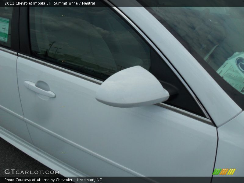Summit White / Neutral 2011 Chevrolet Impala LT