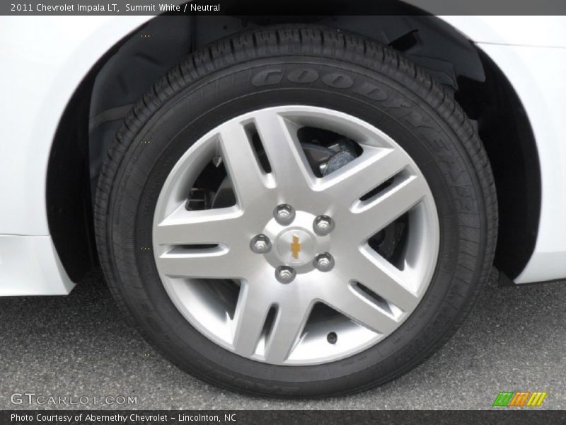 Summit White / Neutral 2011 Chevrolet Impala LT