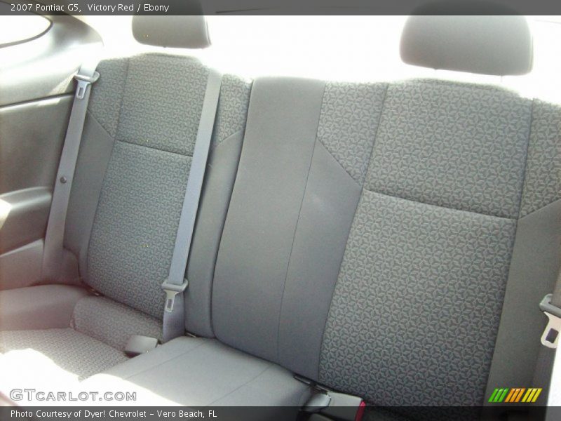 Victory Red / Ebony 2007 Pontiac G5