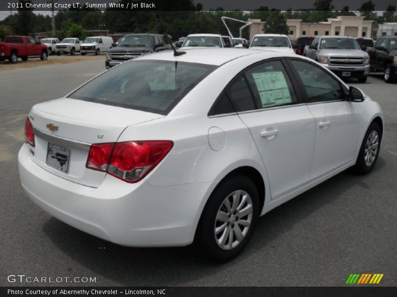 Summit White / Jet Black 2011 Chevrolet Cruze LT