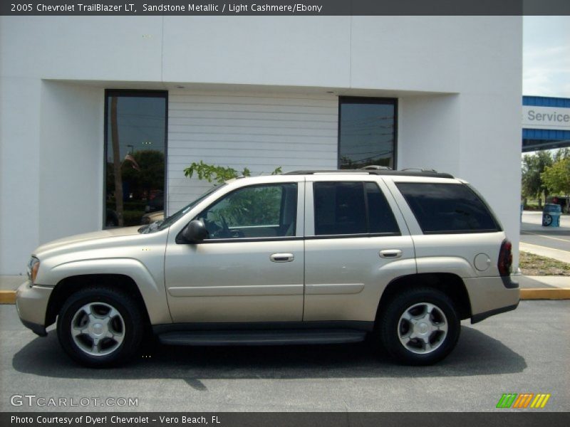 Sandstone Metallic / Light Cashmere/Ebony 2005 Chevrolet TrailBlazer LT