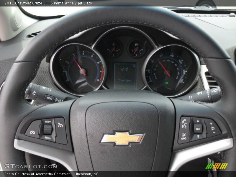 Summit White / Jet Black 2011 Chevrolet Cruze LT