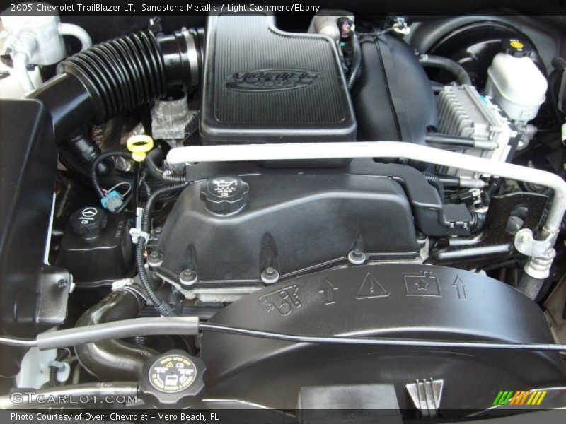 Sandstone Metallic / Light Cashmere/Ebony 2005 Chevrolet TrailBlazer LT