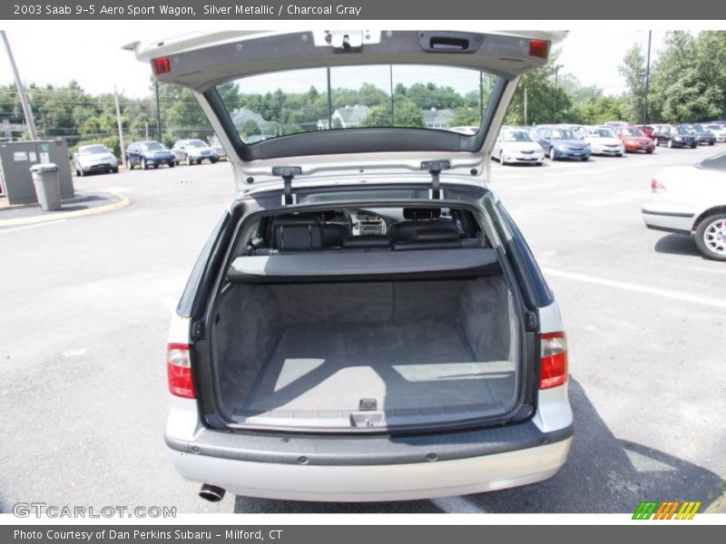Silver Metallic / Charcoal Gray 2003 Saab 9-5 Aero Sport Wagon