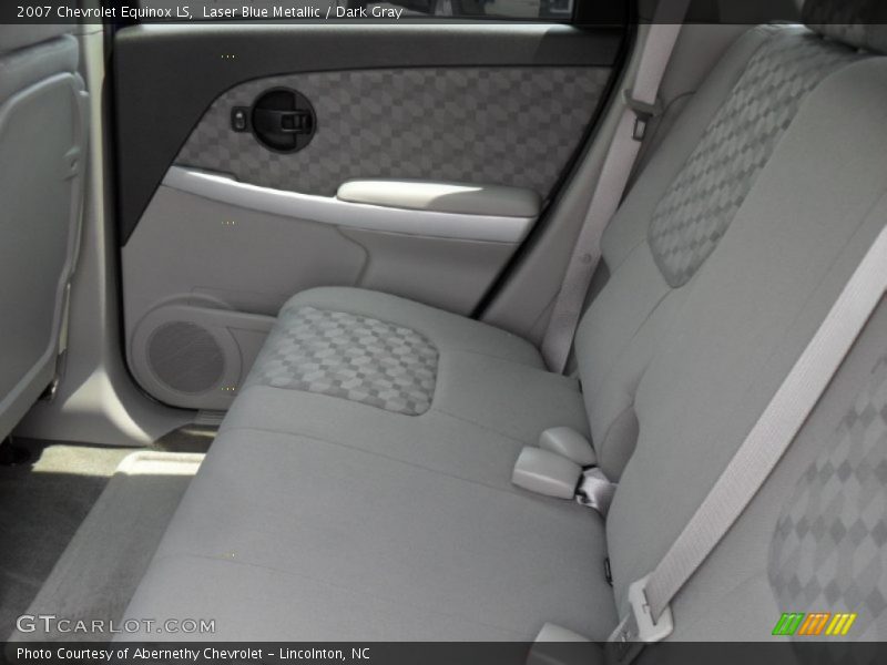 Laser Blue Metallic / Dark Gray 2007 Chevrolet Equinox LS