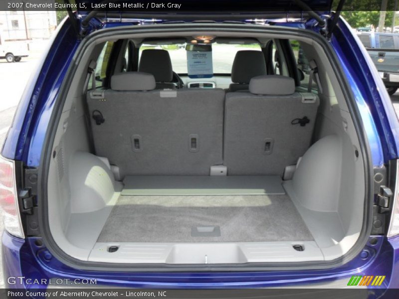 Laser Blue Metallic / Dark Gray 2007 Chevrolet Equinox LS