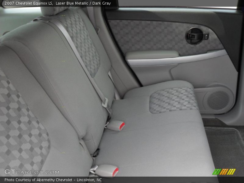 Laser Blue Metallic / Dark Gray 2007 Chevrolet Equinox LS