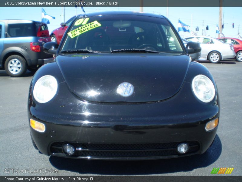 Black / Black 2001 Volkswagen New Beetle Sport Edition Coupe