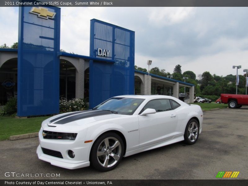 Summit White / Black 2011 Chevrolet Camaro SS/RS Coupe