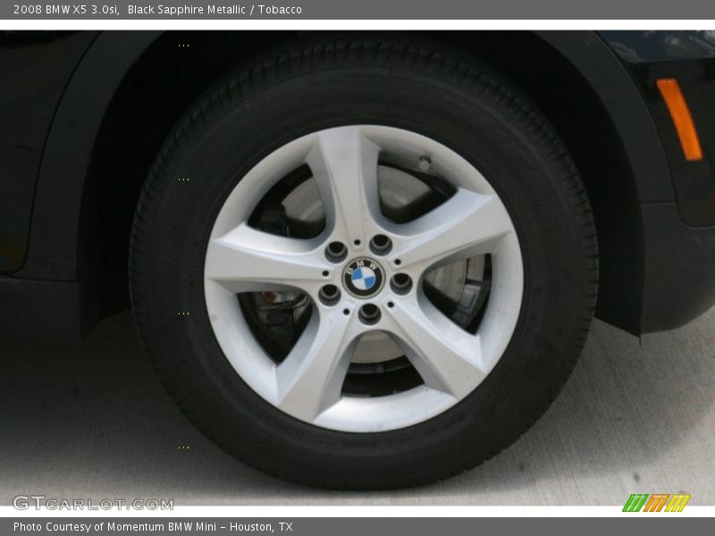 Black Sapphire Metallic / Tobacco 2008 BMW X5 3.0si
