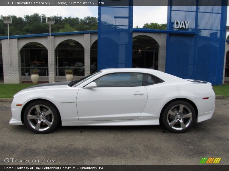 Summit White / Black 2011 Chevrolet Camaro SS/RS Coupe