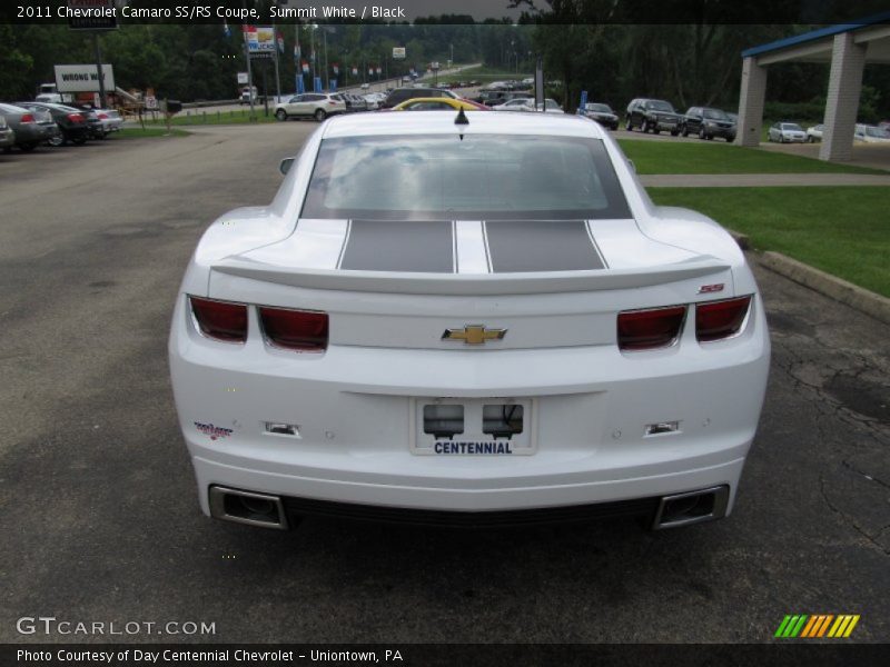 Summit White / Black 2011 Chevrolet Camaro SS/RS Coupe