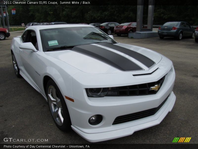 Summit White / Black 2011 Chevrolet Camaro SS/RS Coupe