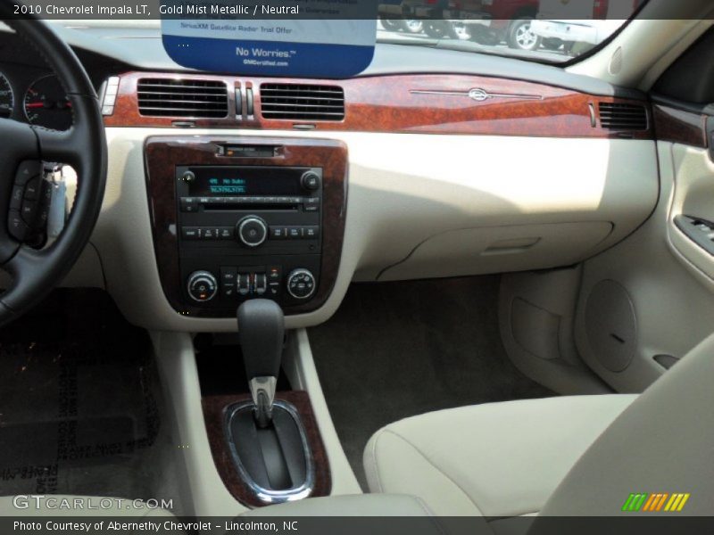 Gold Mist Metallic / Neutral 2010 Chevrolet Impala LT