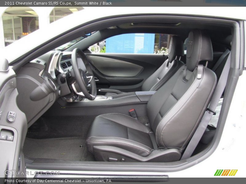  2011 Camaro SS/RS Coupe Black Interior