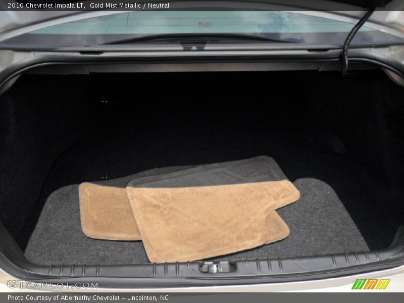 Gold Mist Metallic / Neutral 2010 Chevrolet Impala LT
