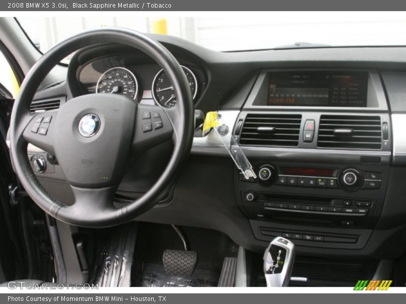 Black Sapphire Metallic / Tobacco 2008 BMW X5 3.0si