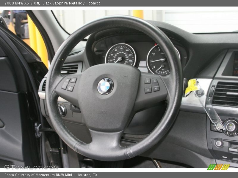 Black Sapphire Metallic / Tobacco 2008 BMW X5 3.0si