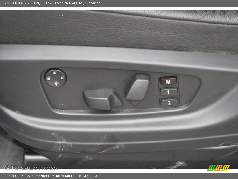 Black Sapphire Metallic / Tobacco 2008 BMW X5 3.0si