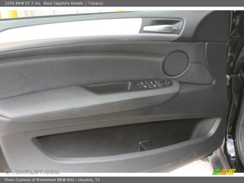 Black Sapphire Metallic / Tobacco 2008 BMW X5 3.0si