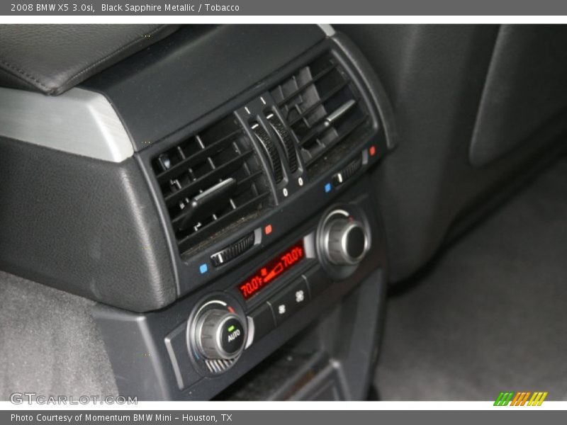 Black Sapphire Metallic / Tobacco 2008 BMW X5 3.0si